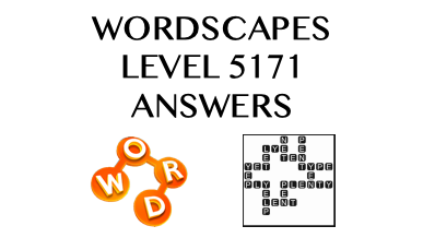 Wordscapes Level 5171 Answers