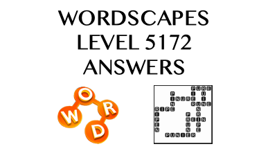 Wordscapes Level 5172 Answers