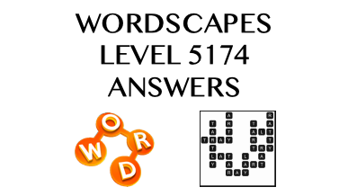 Wordscapes Level 5174 Answers