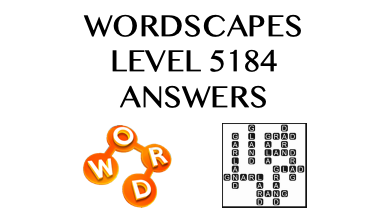 Wordscapes Level 5184 Answers