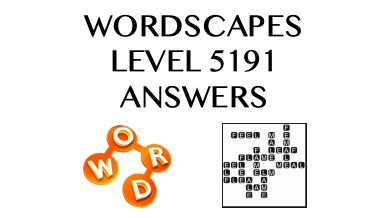 Wordscapes Level 5191 Answers