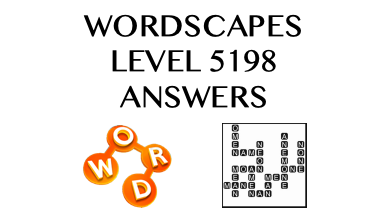 Wordscapes Level 5198 Answers