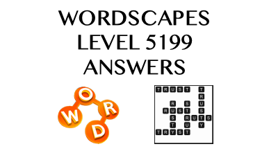 Wordscapes Level 5199 Answers