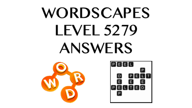 Wordscapes Level 5279 Answers