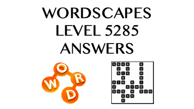 Wordscapes Level 5285 Answers