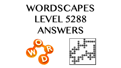 Wordscapes Level 5288 Answers