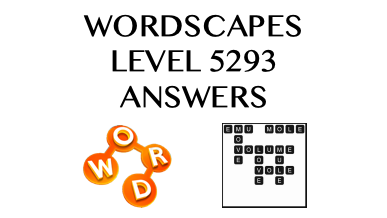 Wordscapes Level 5293 Answers