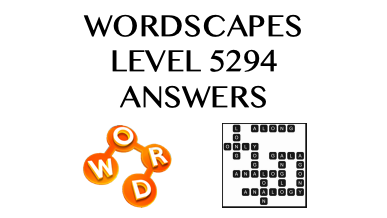 Wordscapes Level 5294 Answers