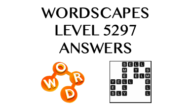 Wordscapes Level 5297 Answers