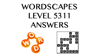 Wordscapes Level 5311 Answers