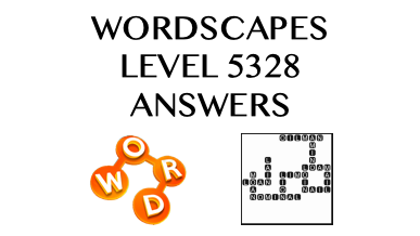 Wordscapes Level 5328 Answers