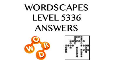 Wordscapes Level 5336 Answers