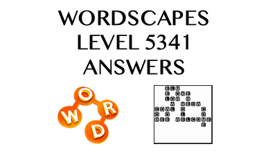 Wordscapes Level 5341 Answers