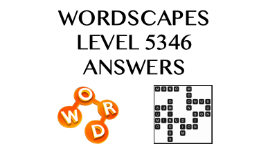 Wordscapes Level 5346 Answers