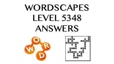 Wordscapes Level 5348 Answers