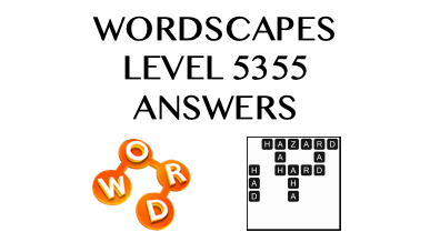 Wordscapes Level 5355 Answers