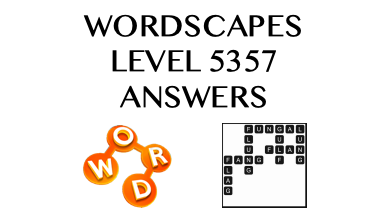 Wordscapes Level 5357 Answers