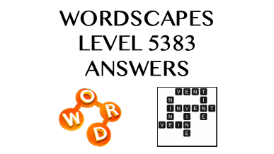 Wordscapes Level 5383 Answers