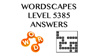 Wordscapes Level 5385 Answers