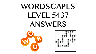 Wordscapes Level 5437 Answers