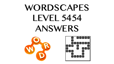 Wordscapes Level 5454 Answers