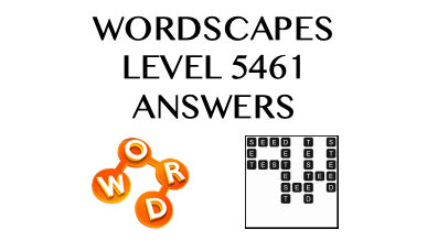 Wordscapes Level 5461 Answers