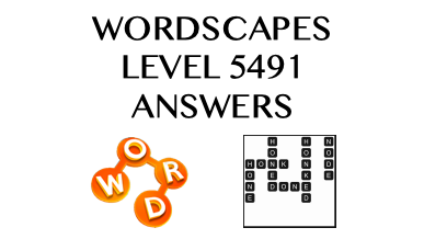 Wordscapes Level 5491 Answers
