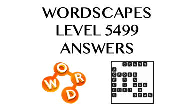 Wordscapes Level 5499 Answers