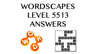 Wordscapes Level 5513 Answers