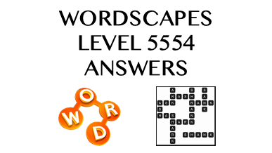 Wordscapes Level 5554 Answers