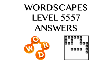 Wordscapes Level 5557 Answers