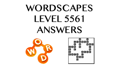 Wordscapes Level 5561 Answers