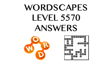 Wordscapes Level 5570 Answers