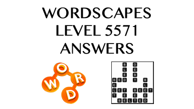 Wordscapes Level 5571 Answers