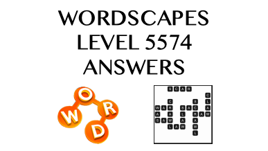 Wordscapes Level 5574 Answers