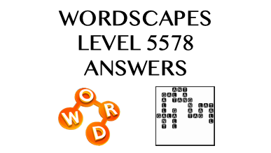 Wordscapes Level 5578 Answers