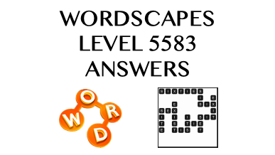 Wordscapes Level 5583 Answers