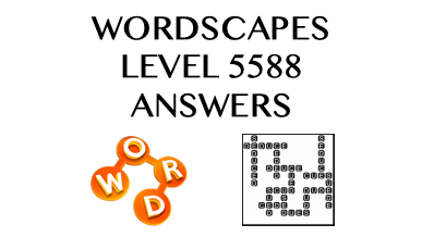 Wordscapes Level 5588 Answers