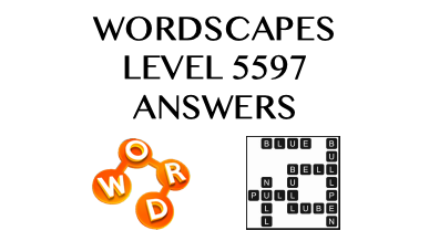 Wordscapes Level 5597 Answers