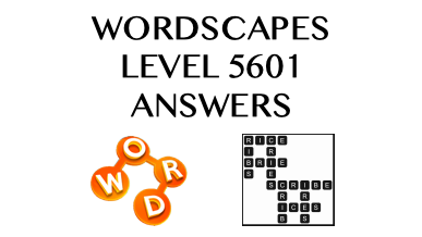 Wordscapes Level 5601 Answers