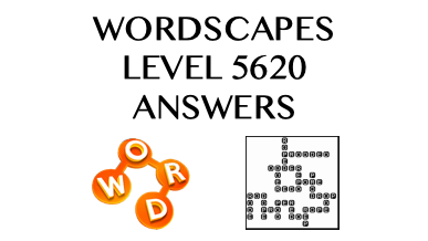 Wordscapes Level 5620 Answers