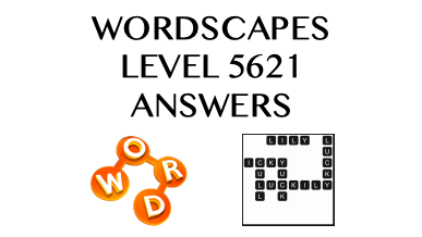 Wordscapes Level 5621 Answers