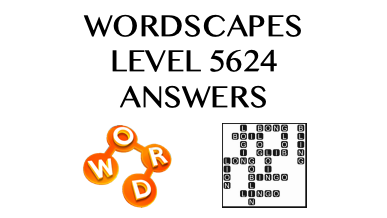 Wordscapes Level 5624 Answers
