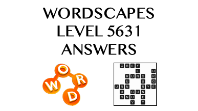 Wordscapes Level 5631 Answers