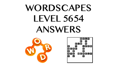 Wordscapes Level 5654 Answers