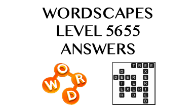 Wordscapes Level 5655 Answers