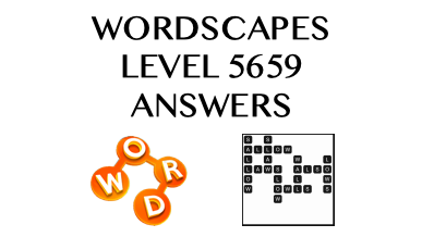 Wordscapes Level 5659 Answers