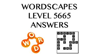 Wordscapes Level 5665 Answers