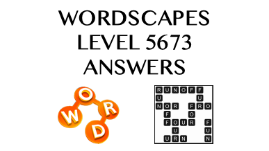 Wordscapes Level 5673 Answers