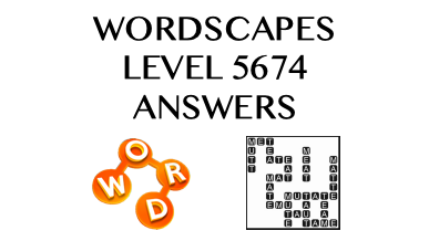 Wordscapes Level 5674 Answers